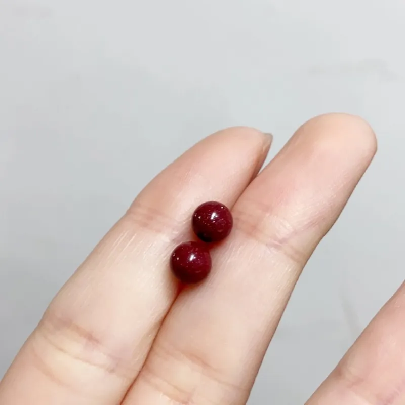 Red All Year Round Jade Stud Earrings Women's-4