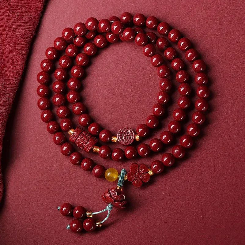 Red All Year Round Cinnabar Bracelets Women's-3
