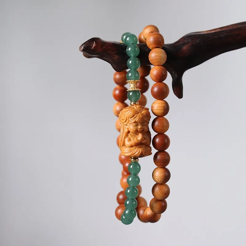 Red All Year Round Thuja Bracelets Unisex-2