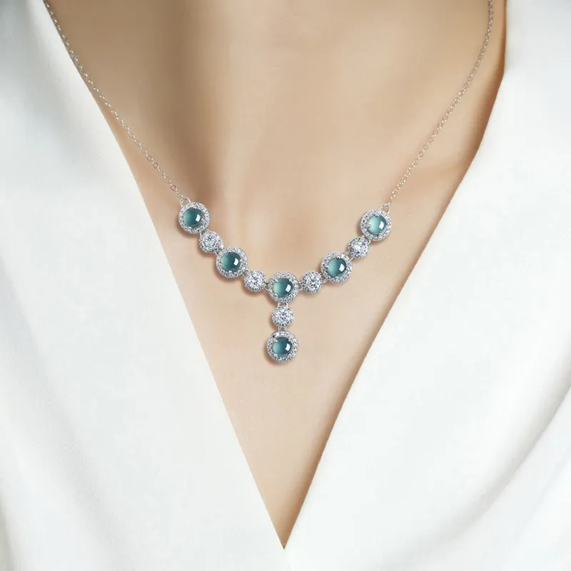 Red All Year Round Chalcedony Necklaces Women's-3