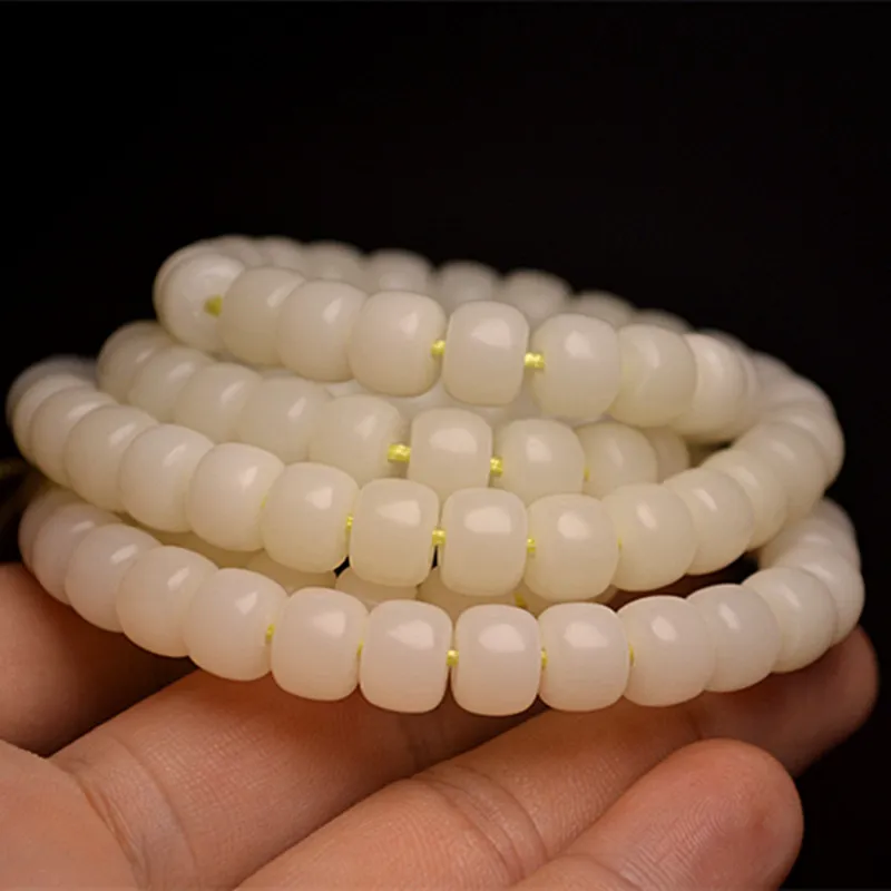 Red All Year Round Bodhi Seed Bracelets Unisex-2