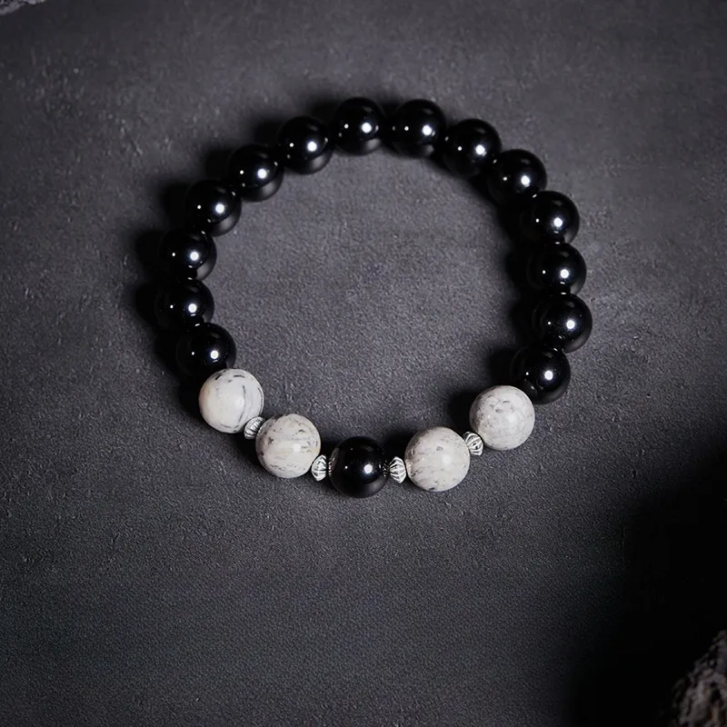 Red All Year Round Obsidian Bracelets Men's-3