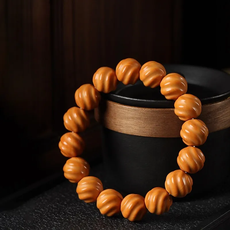 Red All Year Round Bodhi Seed Bracelets Unisex-2