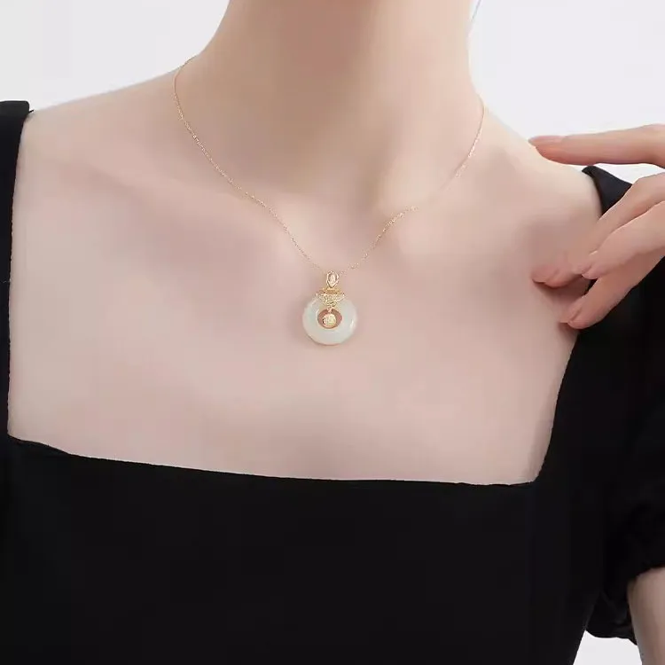 Red All Year Round Chalcedony Necklaces Women's-2