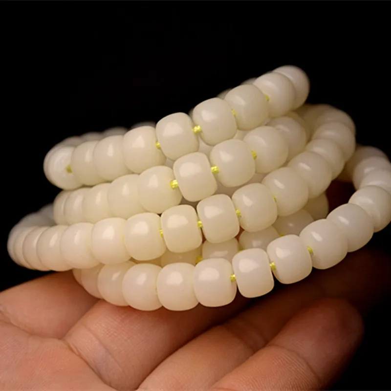 Red All Year Round Bodhi Seed Bracelets Unisex-4