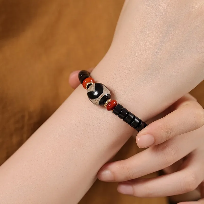 Red All Year Round Ebony Bracelets Unisex-3
