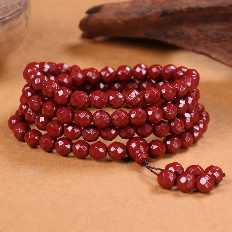 Red All Year Round Cinnabar Collectible Bracelet Unisex-2