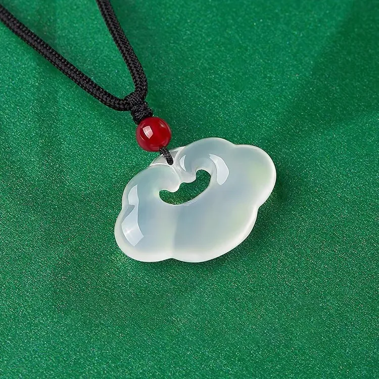 Red All Year Round Chalcedony Pendants Unisex-1