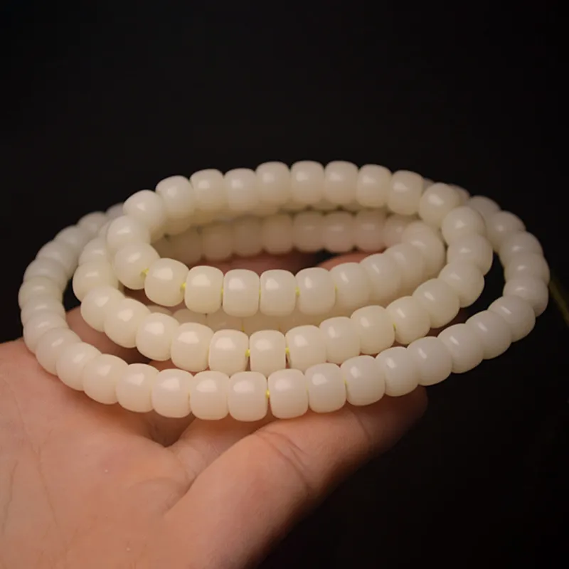 Red All Year Round Bodhi Seed Bracelets Unisex-3