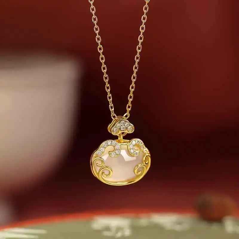Red All Year Round Chalcedony Necklaces Women's-4