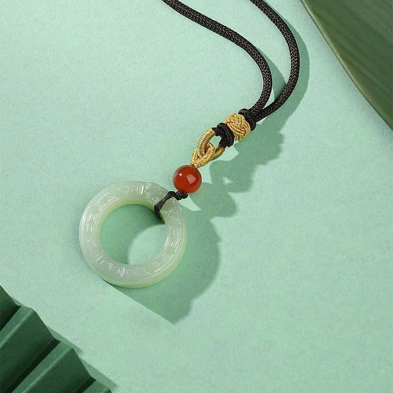 Red All Year Round Chalcedony Necklaces Unisex-3