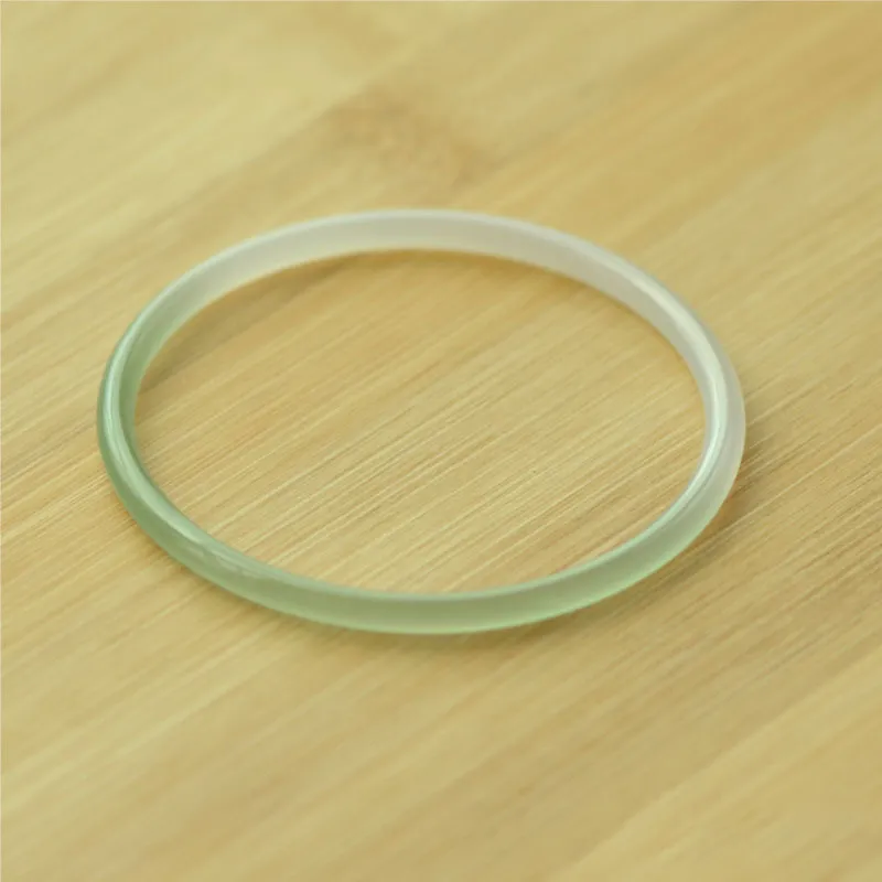 Red All Year Round Agate Dingdang Bangle Women's-1