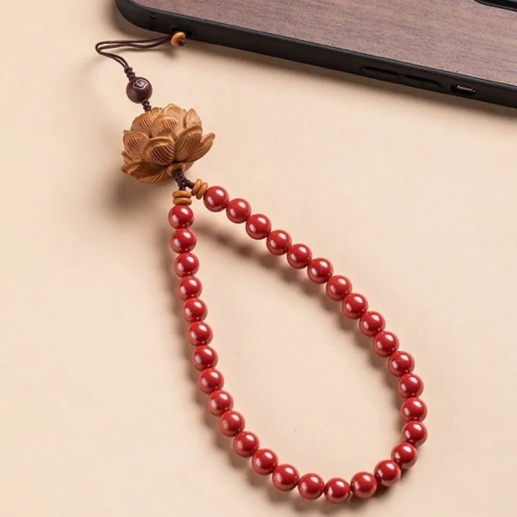Red All Year Round Cinnabar Pendants Unisex-1