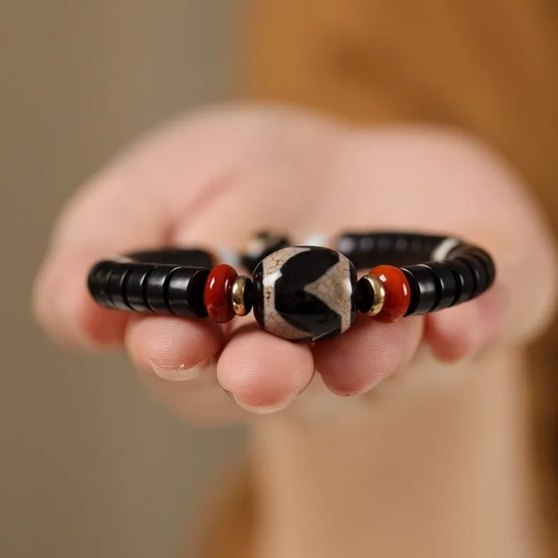 Red All Year Round Ebony Bracelets Unisex-1