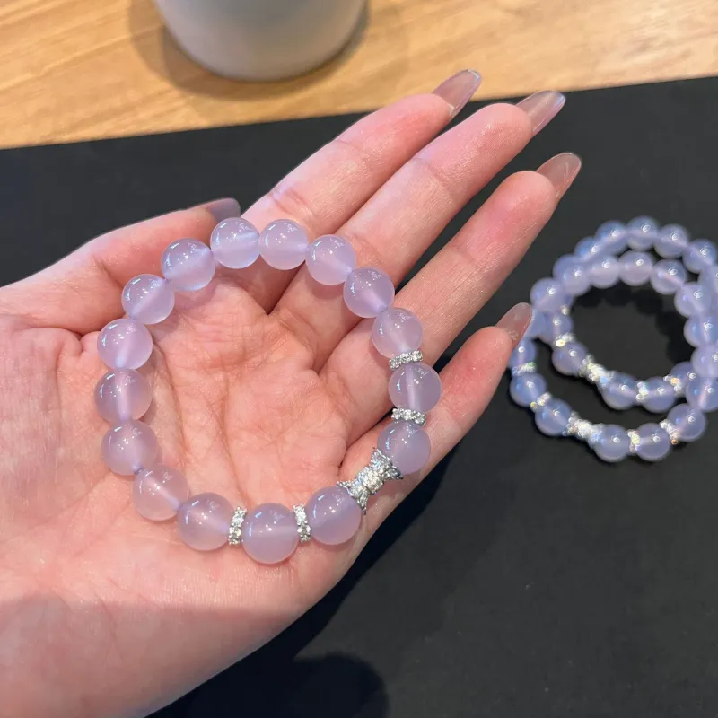 Red All Year Round Chalcedony Bracelets Women's-1