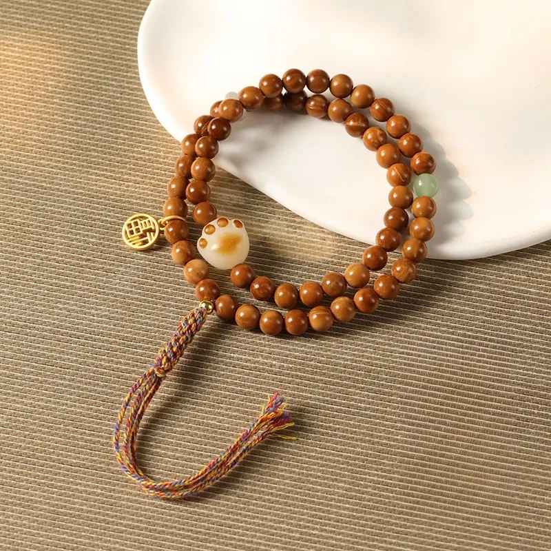 Red All Year Round Kuka Bracelets Unisex-2