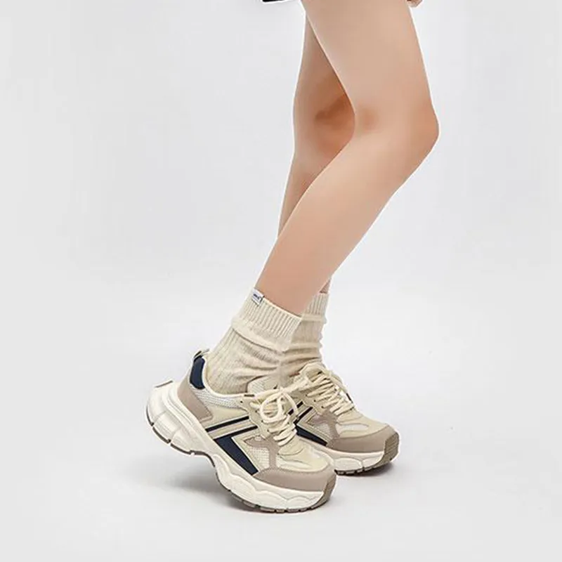 Dafu Leaps Forward Anti-Slip Wear-Resistant Low-Top Chunky Sneakers Women's-15