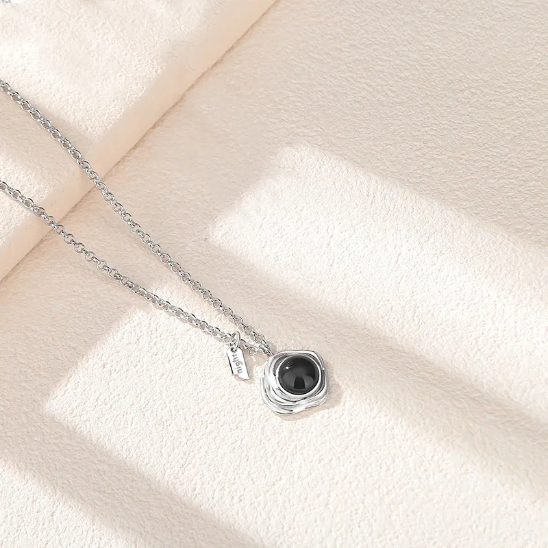 MEIYAER S925 Silver Necklaces Unisex-4