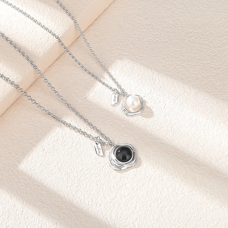 MEIYAER S925 Silver Necklaces Unisex-3
