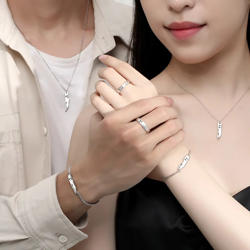 MEIYAER S925 Silver Necklaces Unisex-2