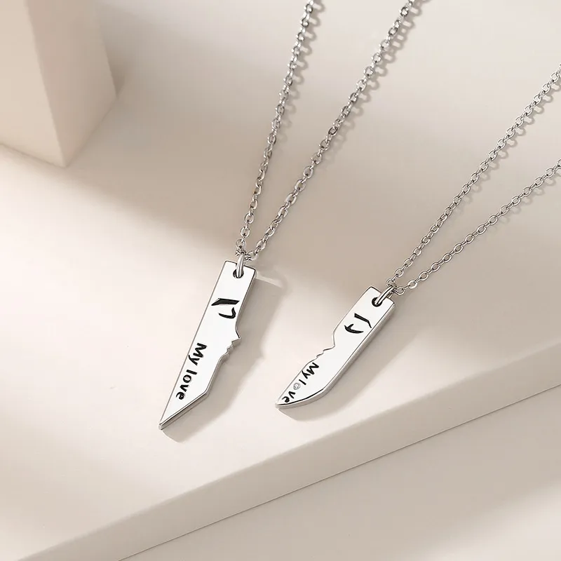 MEIYAER S925 Silver Necklaces Unisex-3