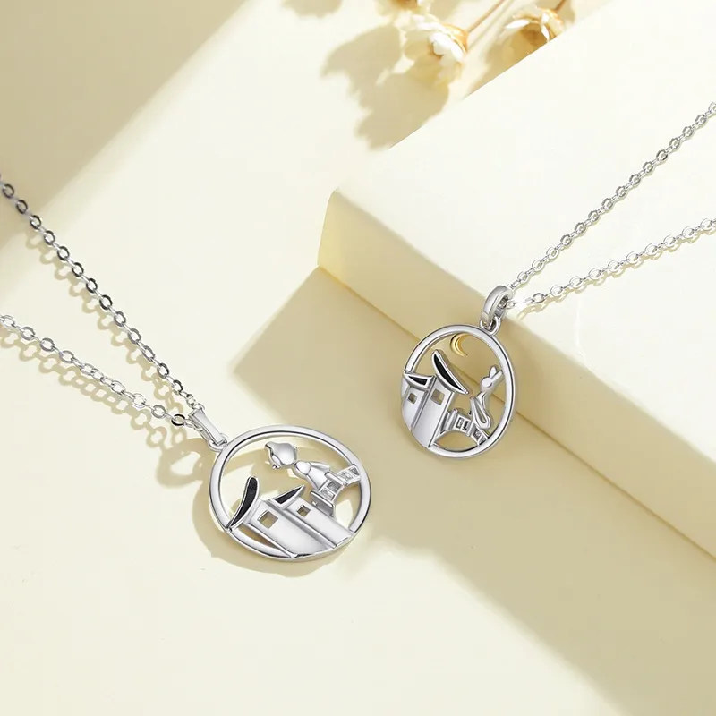 MEIYAER S925 Silver Necklaces Unisex-3