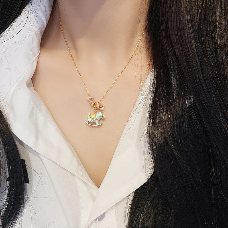 MEIYAER 925 Sterling Silver Necklaces Women's-4