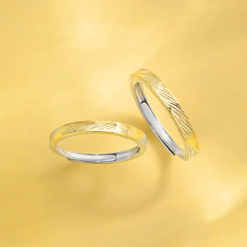 MEIYAER S925 Silver Rings Unisex-3
