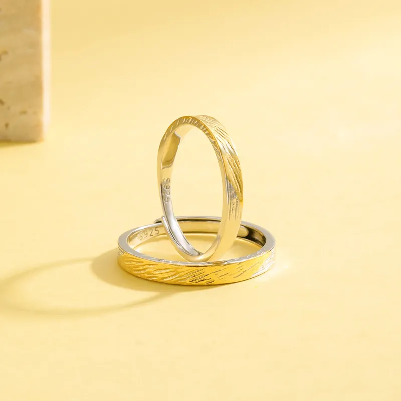 MEIYAER S925 Silver Rings Unisex-4