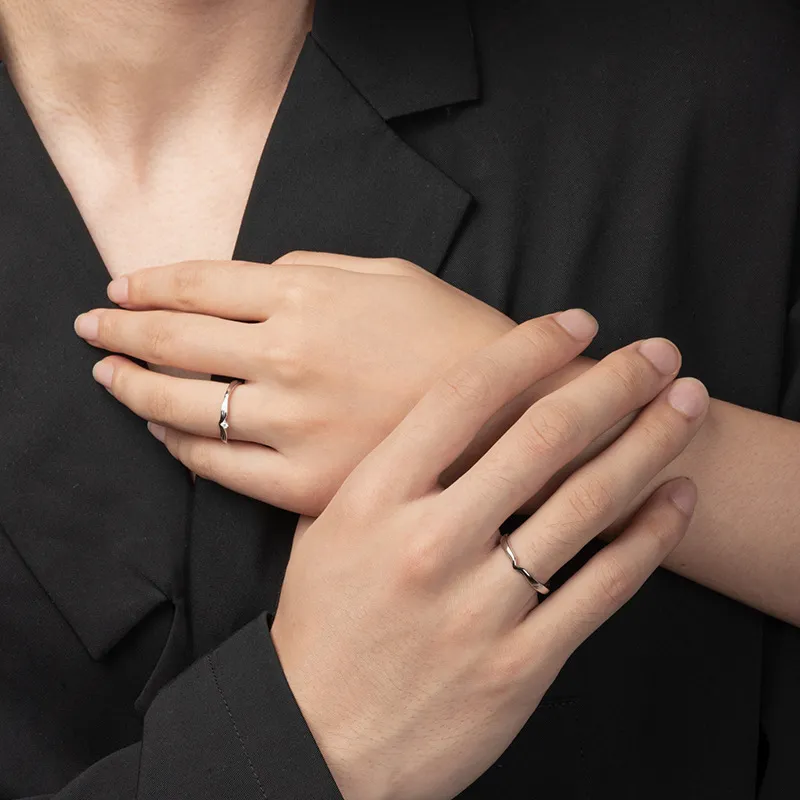 MEIYAER S925 Silver Rings Unisex-2