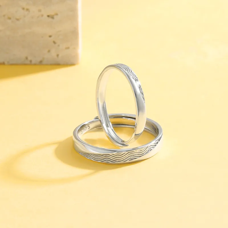 MEIYAER Rings Unisex-4