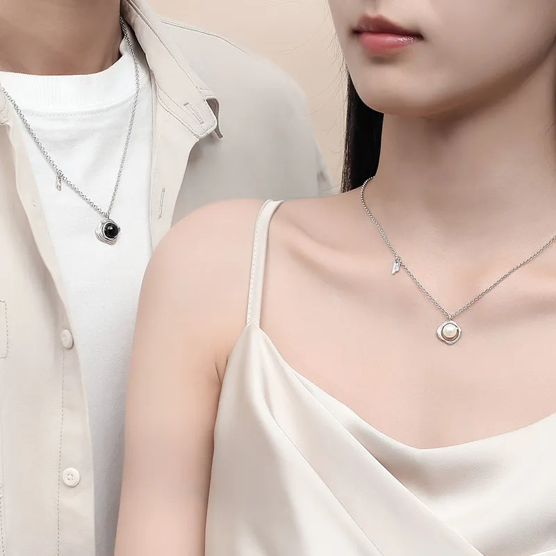 MEIYAER S925 Silver Necklaces Unisex-2