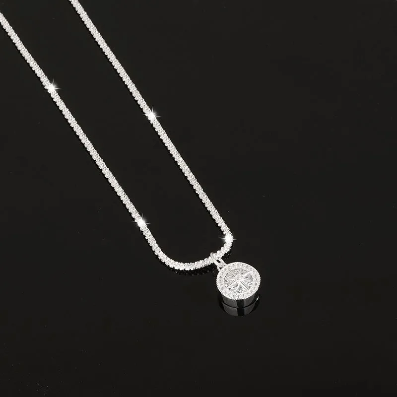 MEIYAER 925 Sterling Silver Necklaces Women's-2