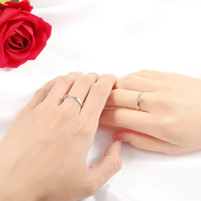 MEIYAER S925 Silver Rings Unisex-3