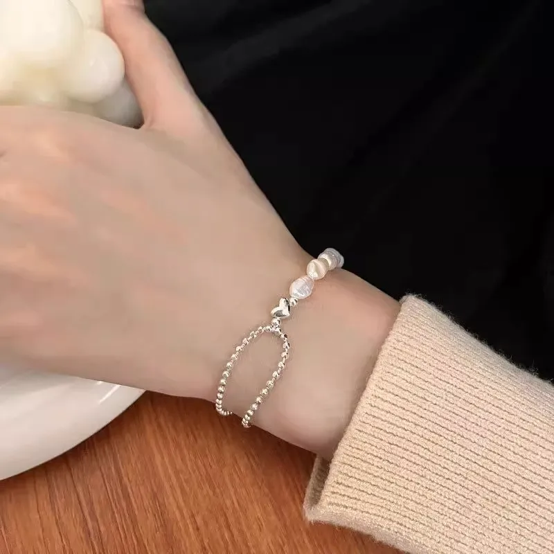 MEIYAER 925 Sterling Silver Bracelets Women's-2