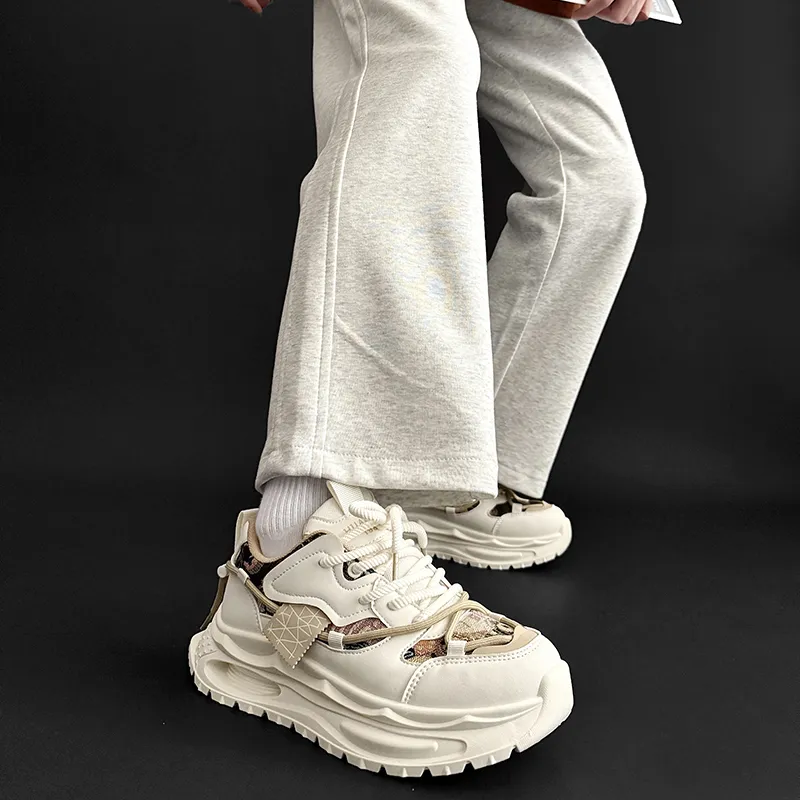 SLNU 3 Slip Resistant, Abrasion Resistant, Breathable Low Top Chunky Sneakers Men's-9