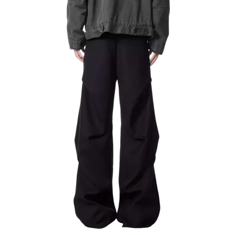 Samtony Casual Pants Unisex Black-2