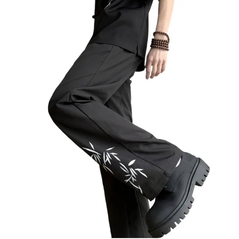 Samtony Suit Trousers Unisex Black-2