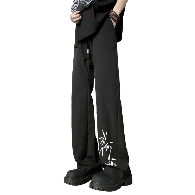 Samtony Suit Trousers Unisex Black-1