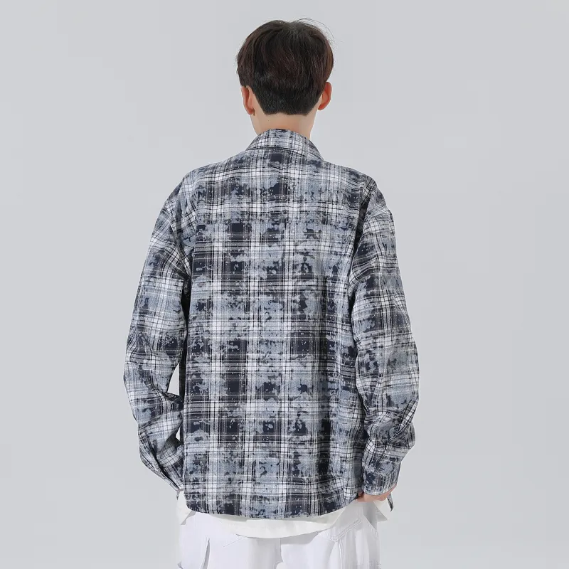 Samtony Shirt Unisex Black Blue-3
