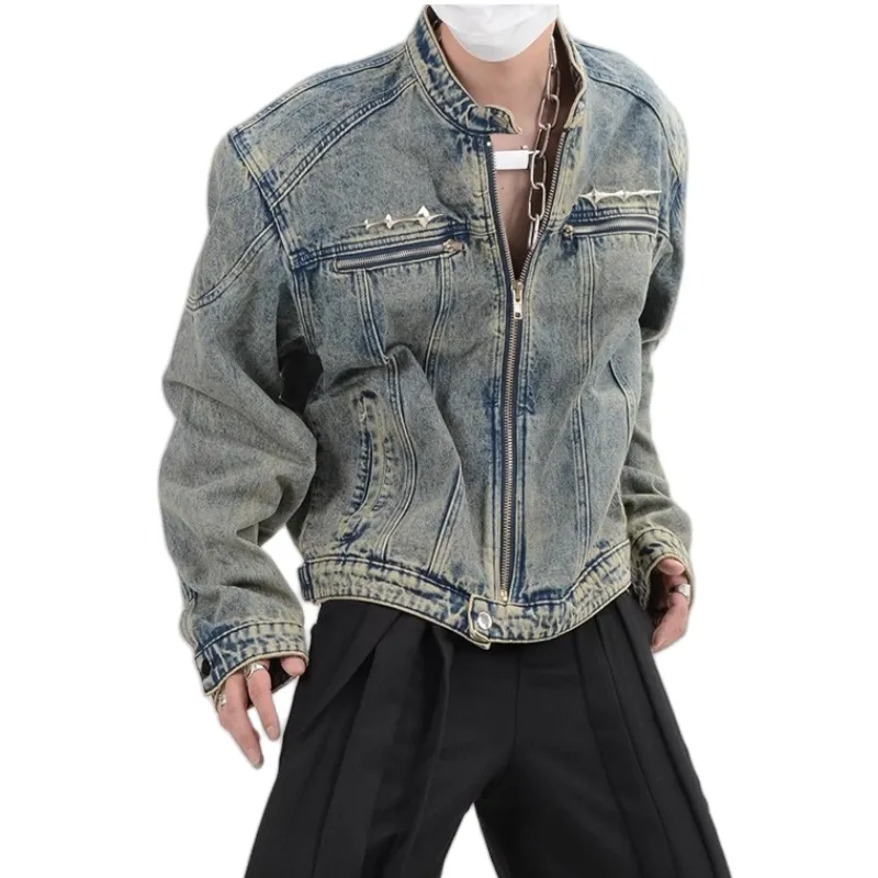 Samtony Denim Jackets Unisex-5