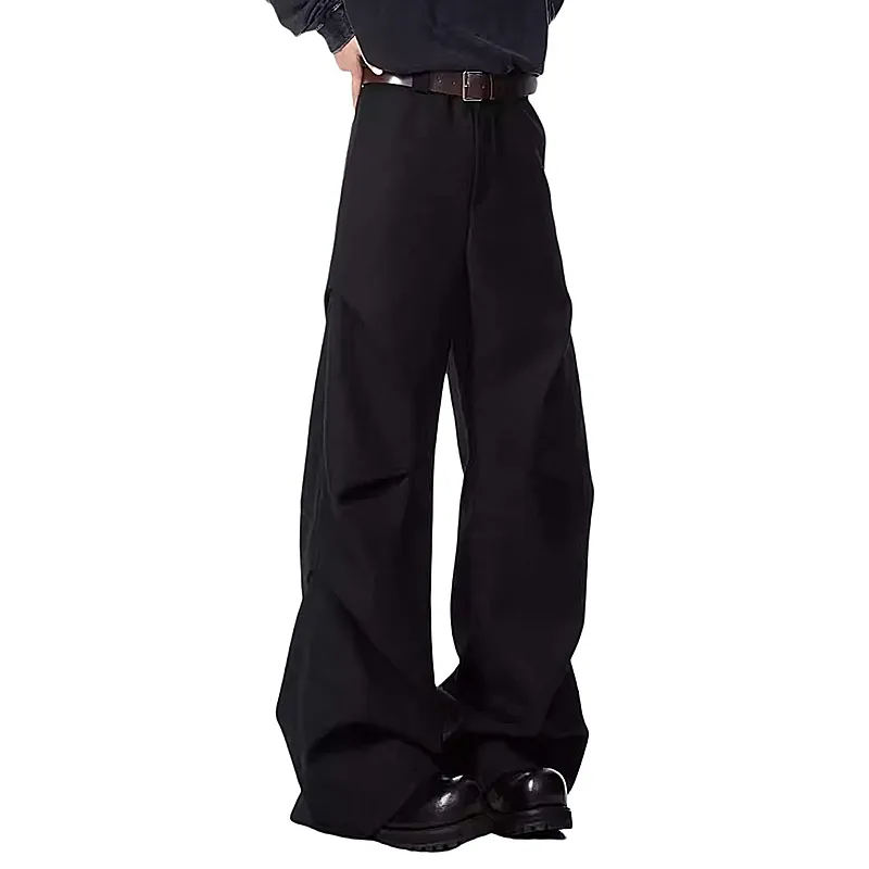 Samtony Casual Pants Unisex Black-3
