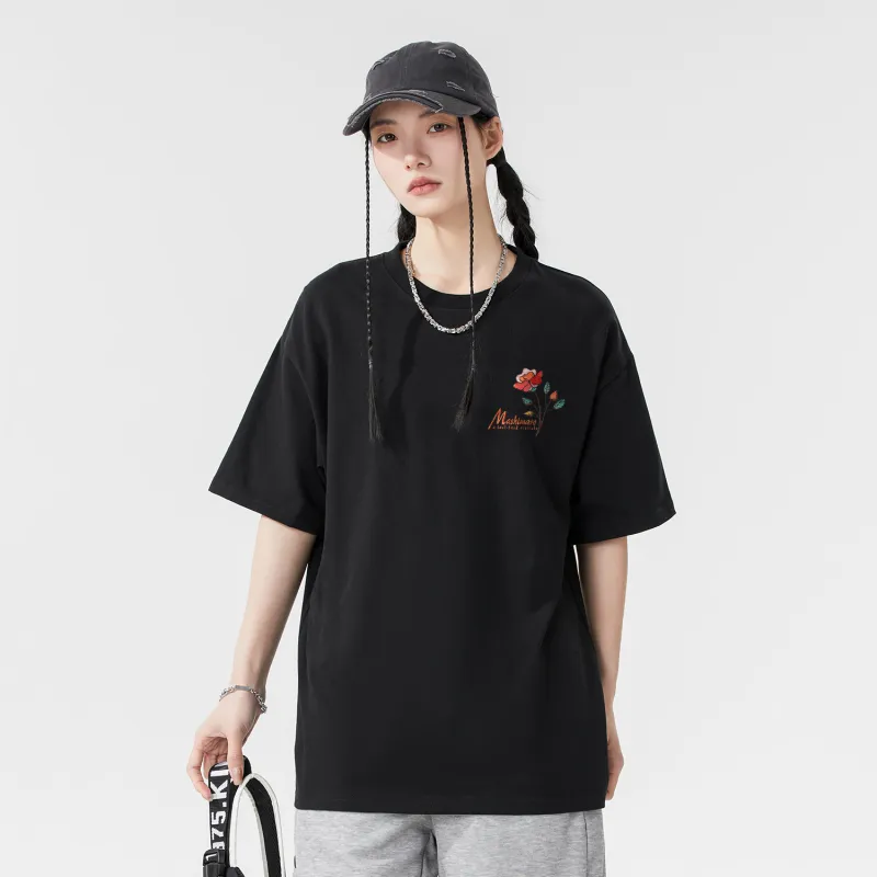MashiMaro Short-Sleeved T-Shirts Unisex-14