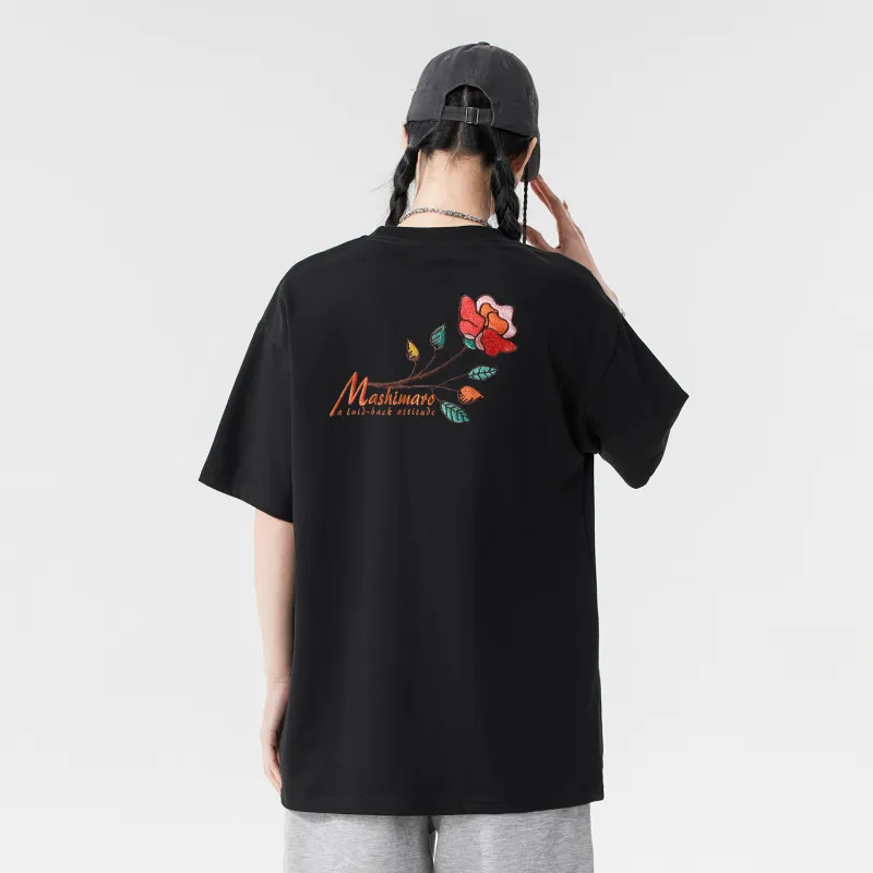 MashiMaro Short-Sleeved T-Shirts Unisex-15