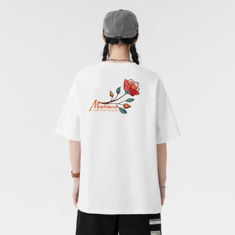 MashiMaro Short-Sleeved T-Shirts Unisex-4