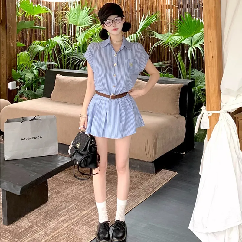 BVODE Short Sleeved Dress Women's-4