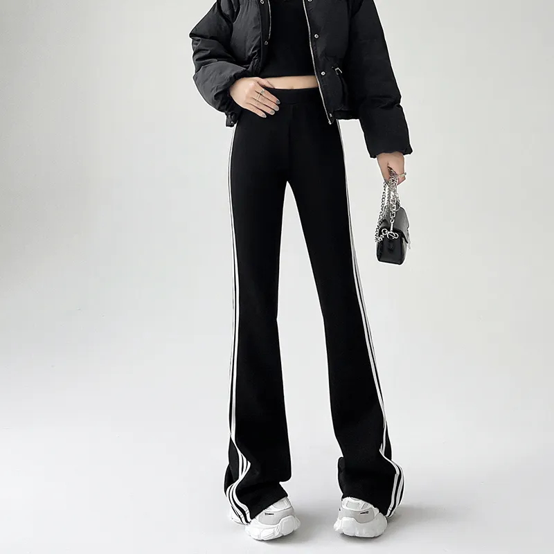 BVODE Casual Pants Women's Black-8