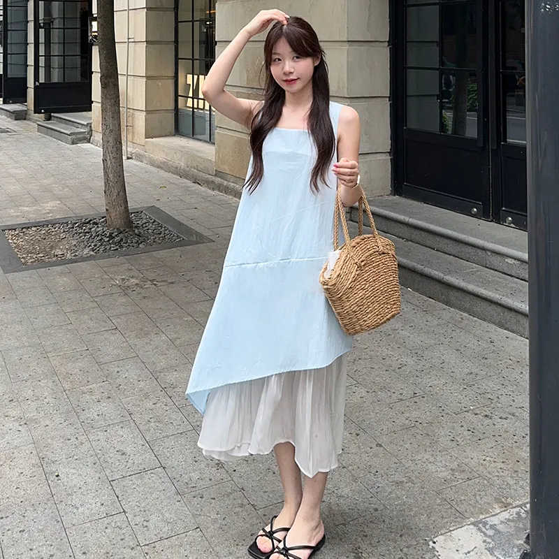 BVODE Sleeveless Dresses Women's-2