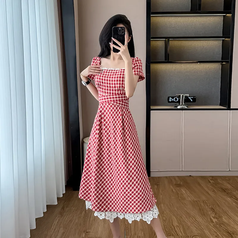 BVODE Short Sleeved Dress Women's-5