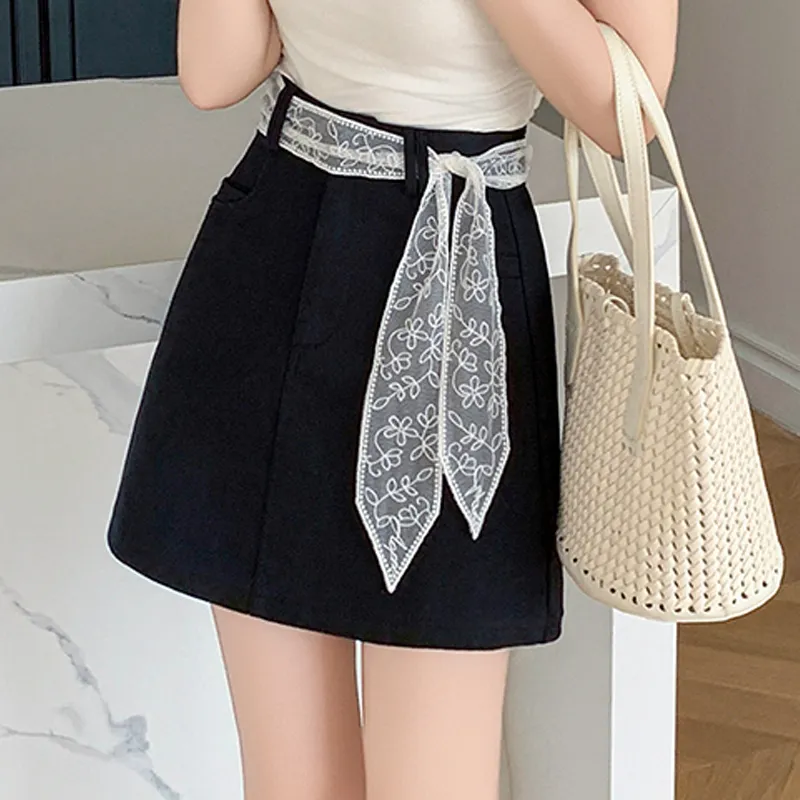 BVODE Casual Short Skirts Women's-5